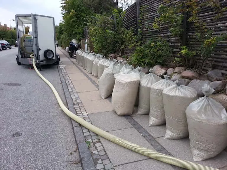 Fjernelse af vermiculite-mica