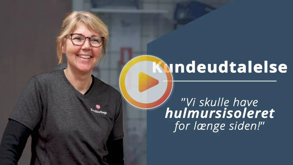 Kundeudtalelse - Jannie fortæller om sin oplevelse med Calidi i forhold til hulmursisolering